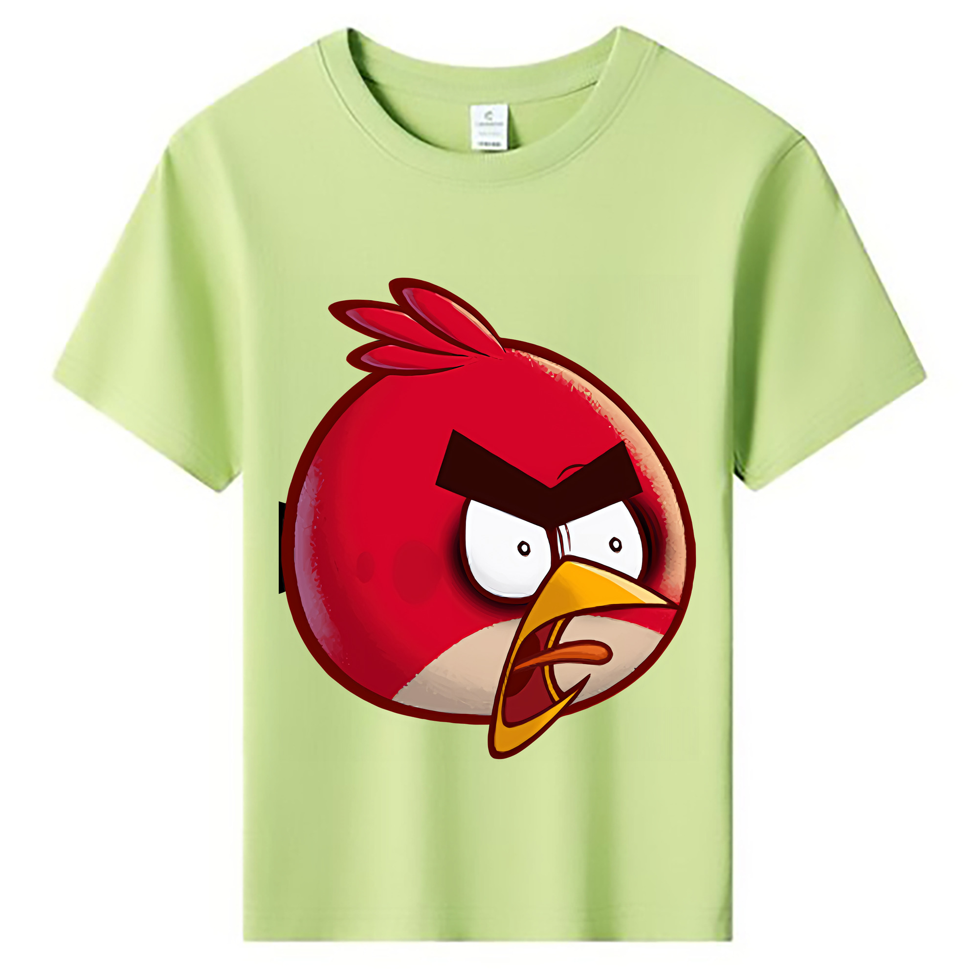 （画像用） Angry Birds アングリーバード 綿100％キッズTシャツ（フロントプリント）